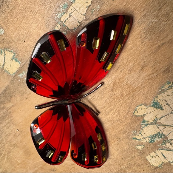 SWAROVSKI PARADISE BUTTERFLY CRYSTAL FIGURINES ADENA LIGHT SIAM - Picture 7 of 9